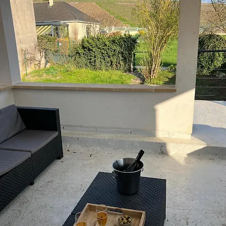 Au Coeur Des Vignes - Rive De Champagne Feriehus Vandières-sous-Chatillon