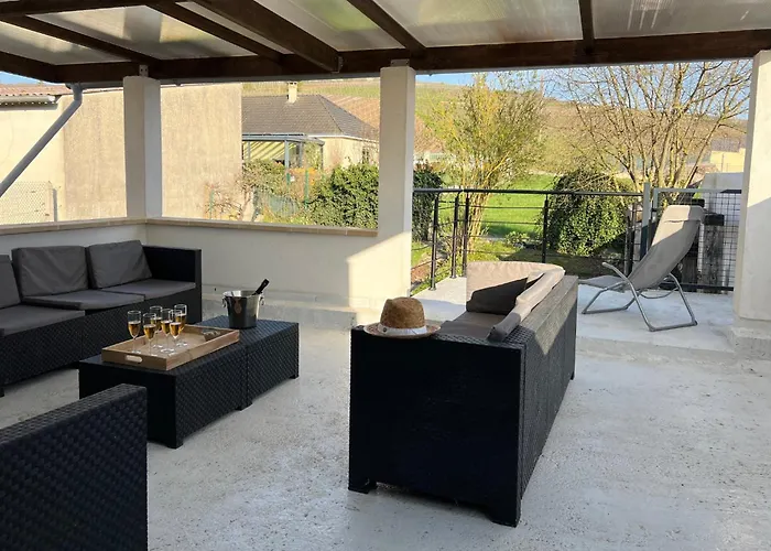 Feriehus Au Coeur Des Vignes - Rive De Champagne Vandières-sous-Chatillon