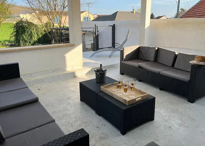 Au Coeur Des Vignes - Rive De Champagne Feriehus Vandières-sous-Chatillon