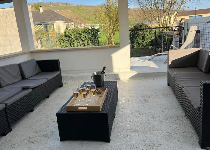 Feriehus Au Coeur Des Vignes - Rive De Champagne Vandières-sous-Chatillon